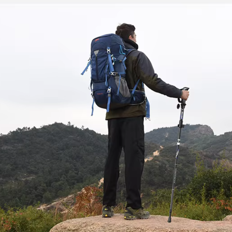 2Pcs Ultralight Folding Trekking Poles