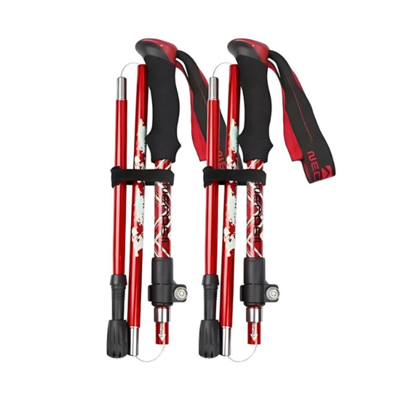 2pcs Nordic Collapsible Trekking Pole