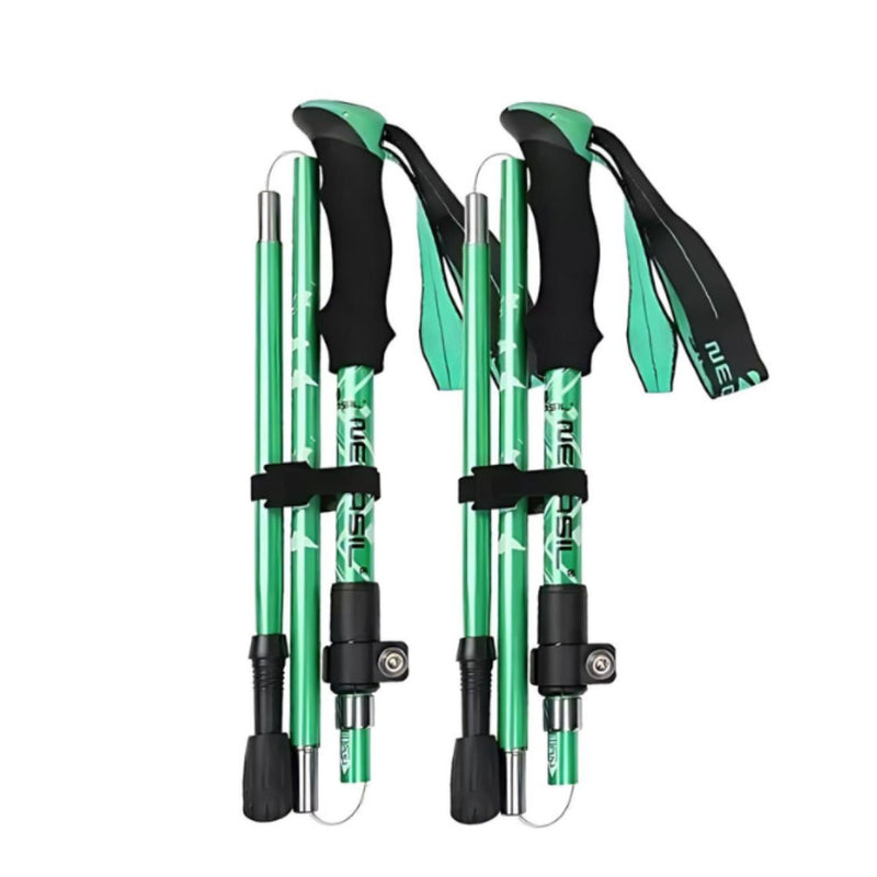 2pcs Nordic Collapsible Trekking Pole