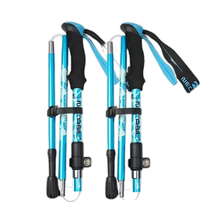 2pcs Nordic Collapsible Trekking Pole