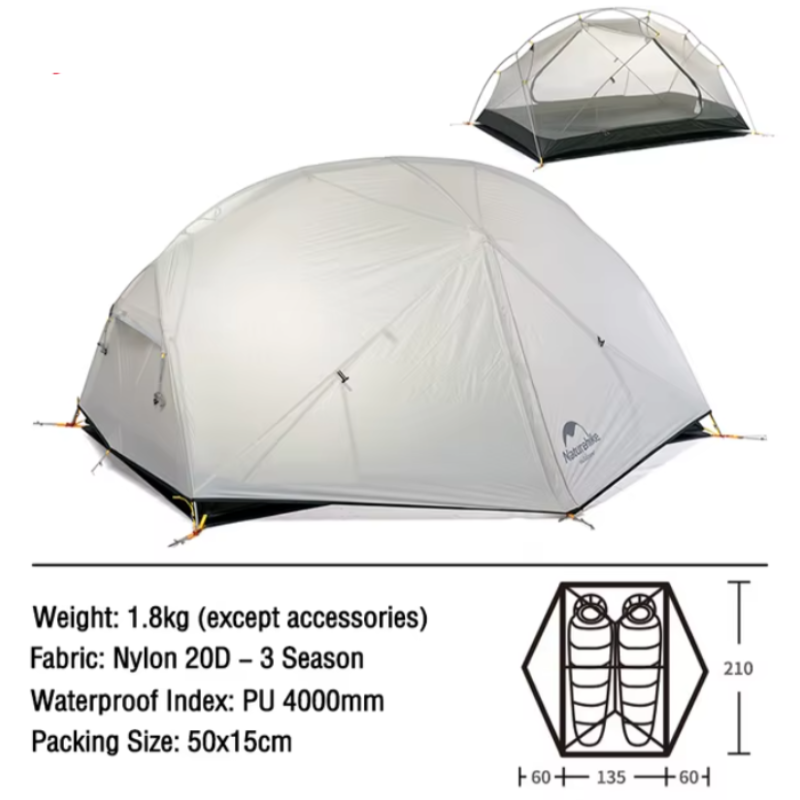 Mongar 2 Tent for 2 Person