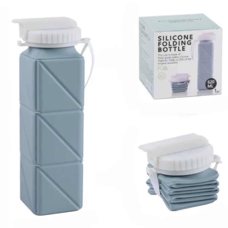 Collapsible Silicone Water Bottle