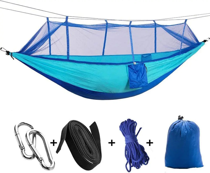 2 Person Camping Hammock with Mosquito Net