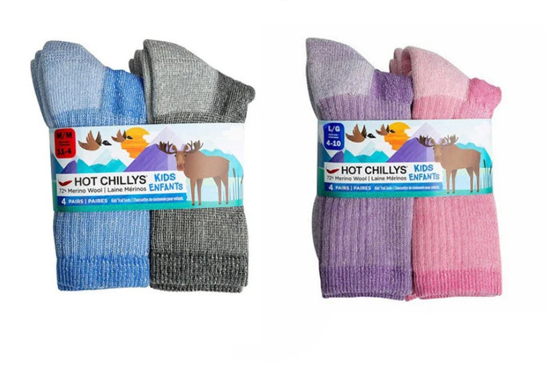 Adventure-Ready Merino Wool Socks for Kids