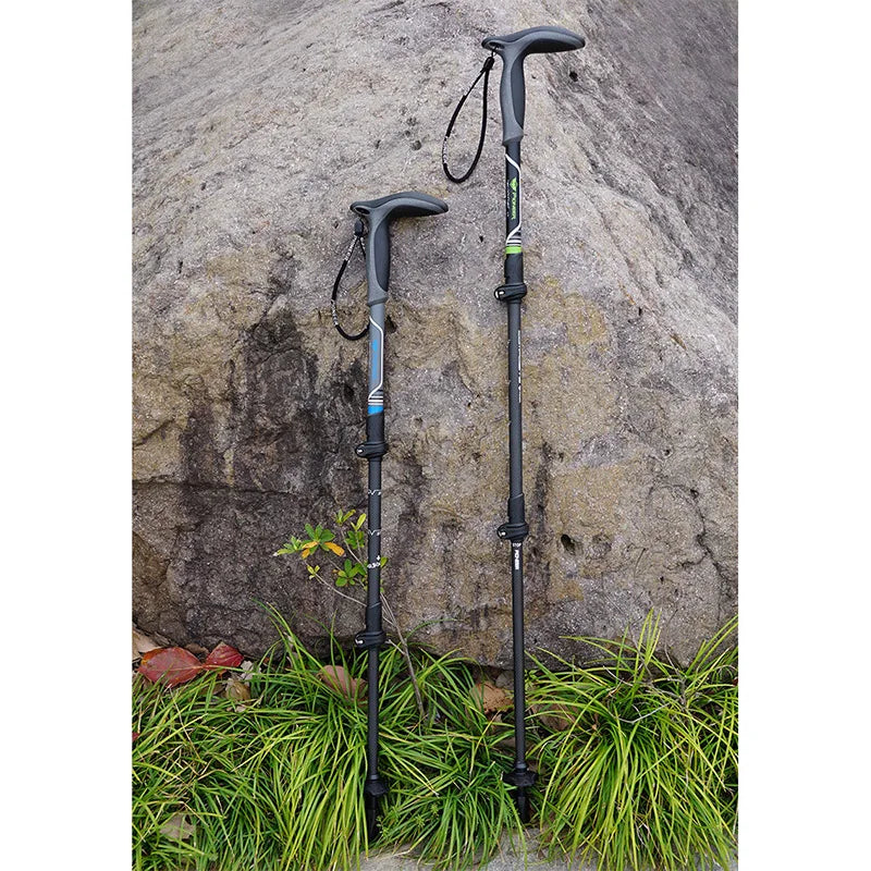 Durable T-Handle Trekking Pole -  46-100cm