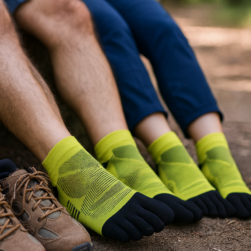 HikeSense Performance Toe Socks