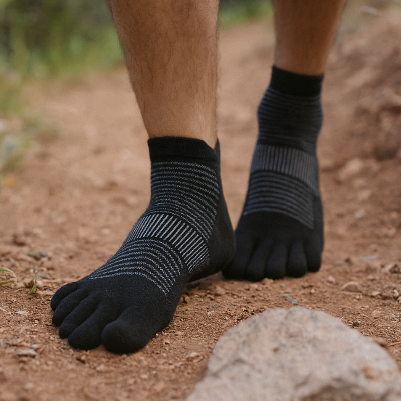 HikeSense Performance Toe Socks