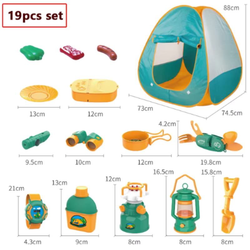 Complete Camping Set for Kids' Outdoor Adventures