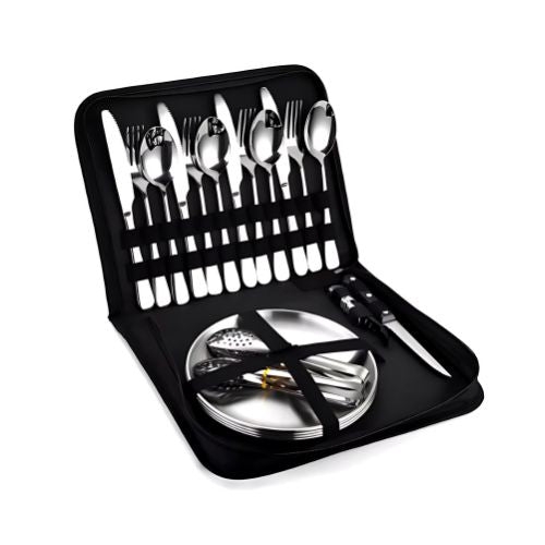 Camping Cutlery Set for Couples