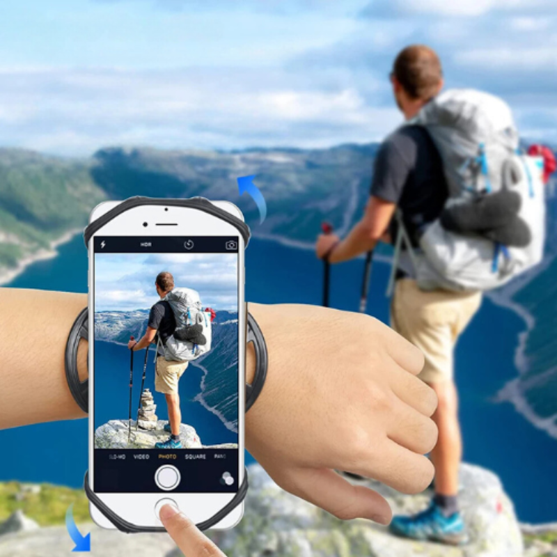 360° Rotating Wristband Phone Holder