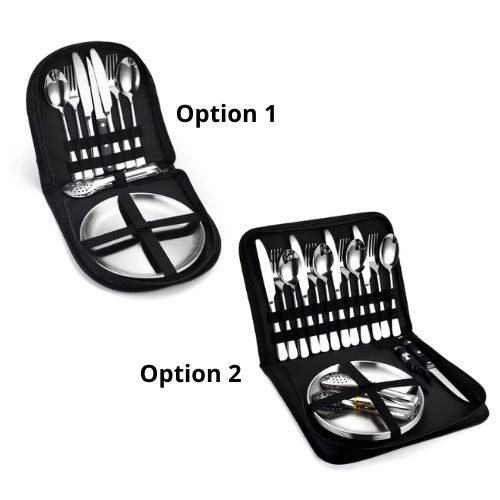 Camping Cutlery Set for Couples