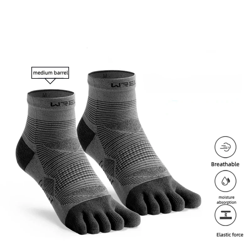 High-Performance Five Toe Hiking Socks