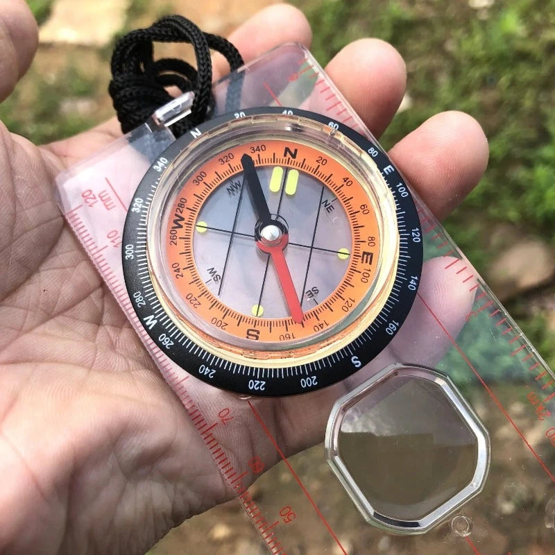 Compass for Hiking with Scale