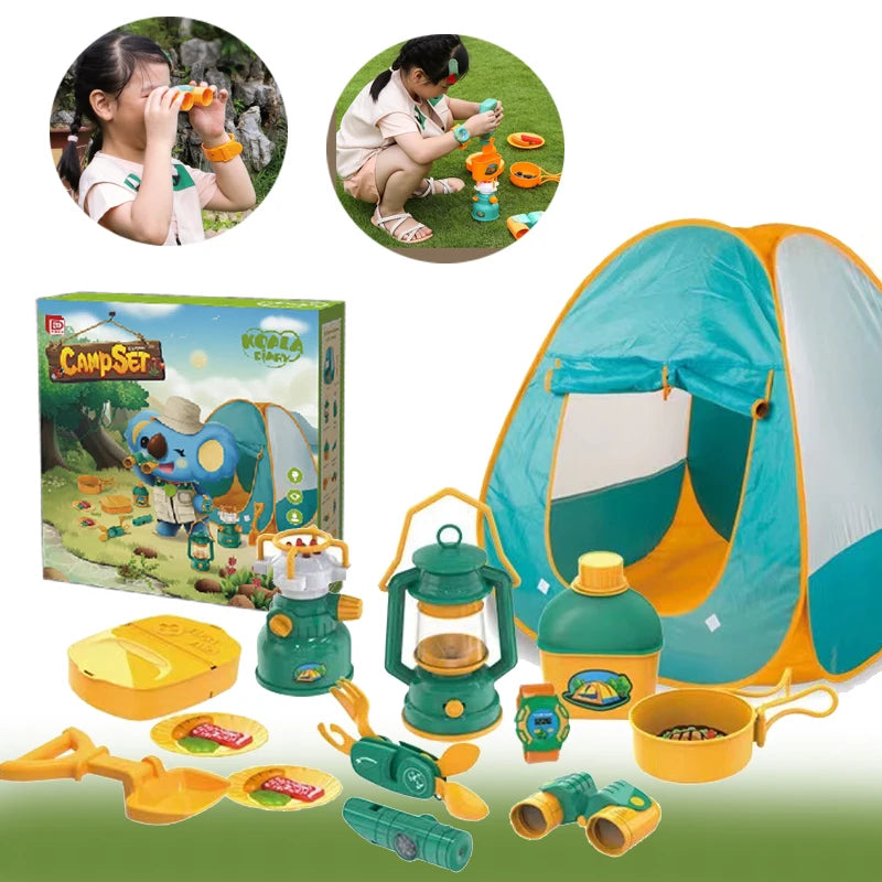 Complete Camping Set for Kids' Outdoor Adventures