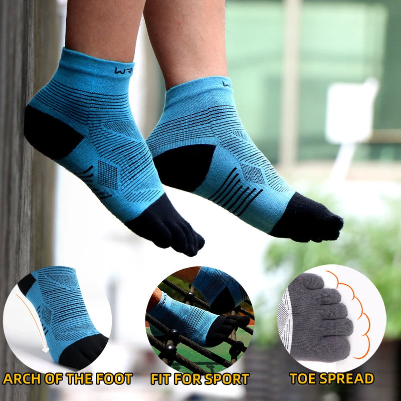 High-Performance Five Toe Hiking Socks