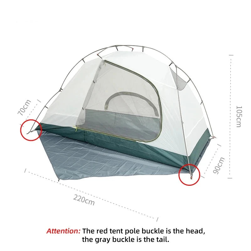 BLACKDEER Warbler 1-Person Lightweight Tent