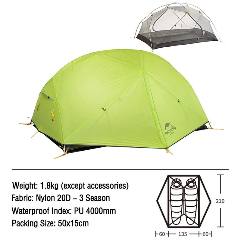 Mongar 2 Tent for 2 Person