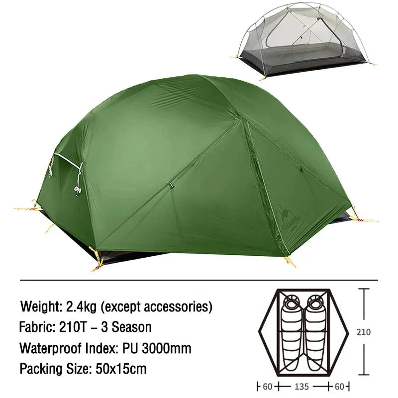 Mongar 2 Tent for 2 Person