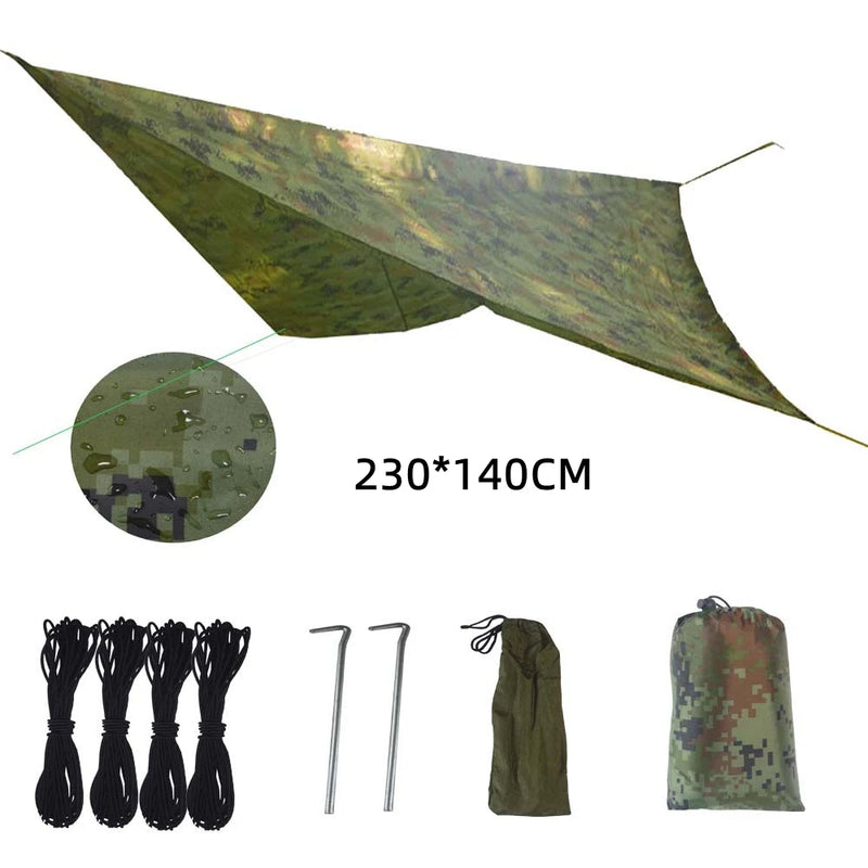 2 Person Camping Hammock with Mosquito Net