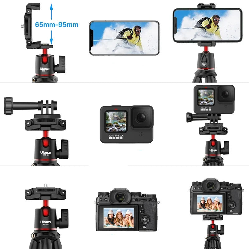 Octopus Flexible Tripod – Universal Phone & Camera Tripod