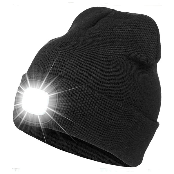 Beanie with Led Headlight