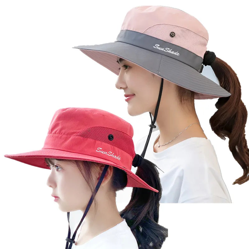 UV-Protective Hiking Sun Hat for Kids