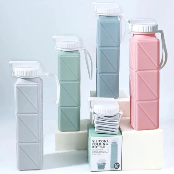 Collapsible Silicone Water Bottle