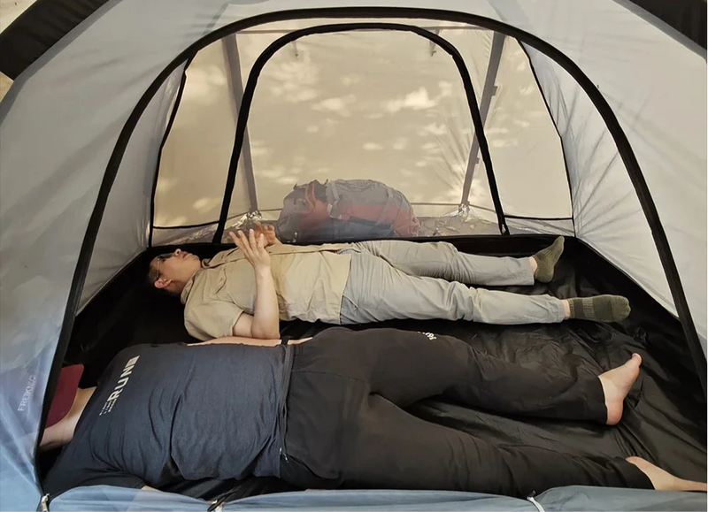 2-Person Extent Hot Tent with Built-In Stove