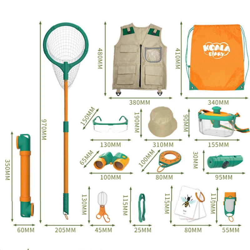 Complete Camping Set for Kids' Outdoor Adventures