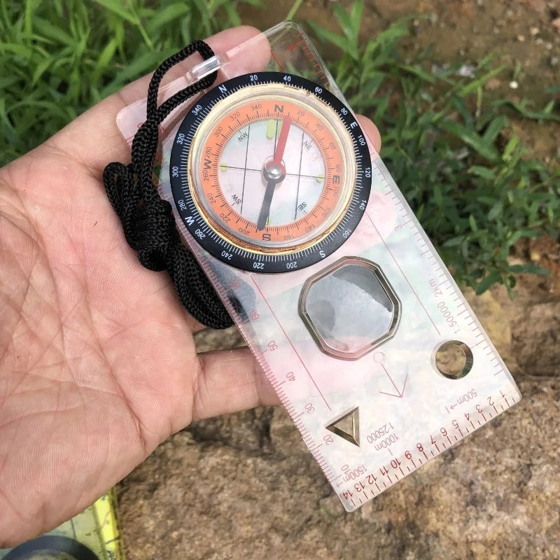 Compass for Hiking with Scale