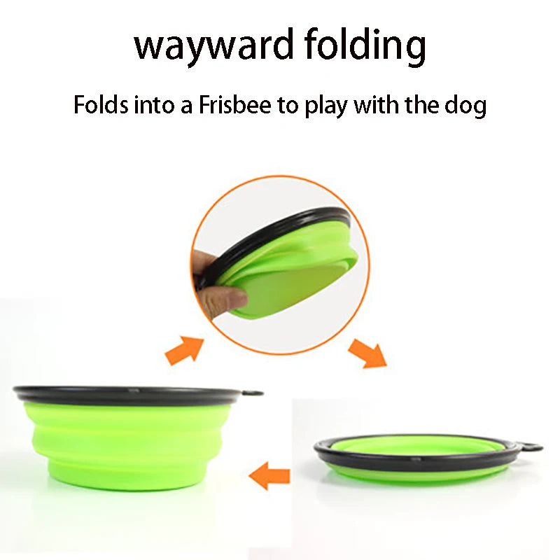 Collapsible Dog Bowl for Water or Food