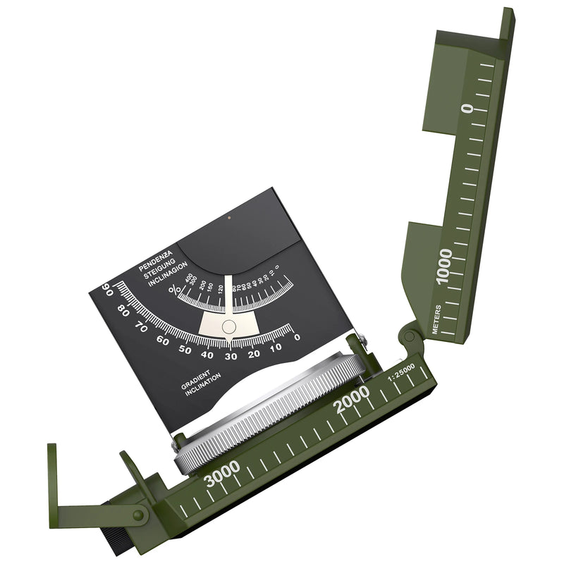 Hiking Compass with Sighting Clinometer