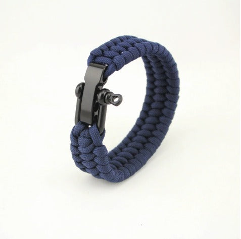 Adjustable Survival Paracord Bracelet